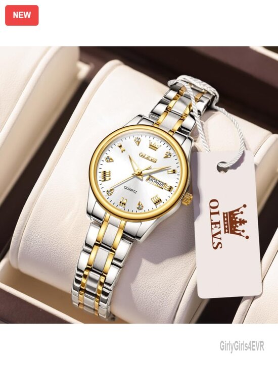 Stainless Steel Women\'s Watch with Quartz Movement, Water Resistant, Analog main image 6